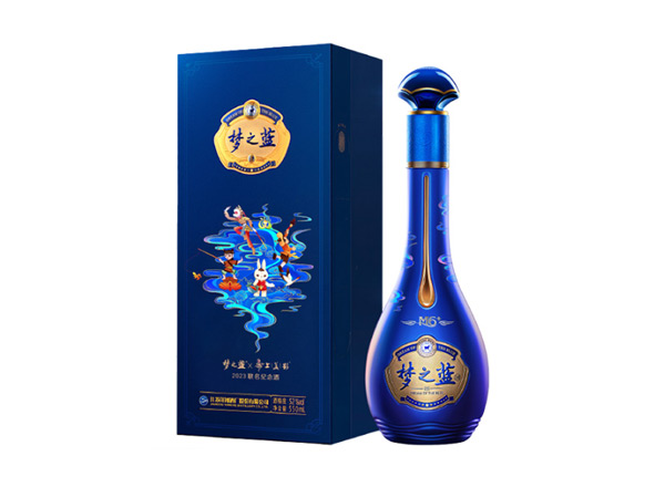 闲置回收梦之蓝×上美影 2023联名纪念酒行情价格