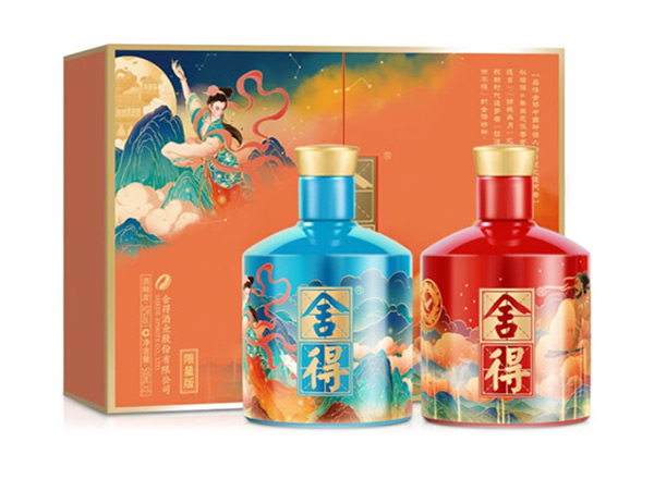 闲置舍得酒回收艺术·舍得（追天者 夸父+嫦娥）行情价格