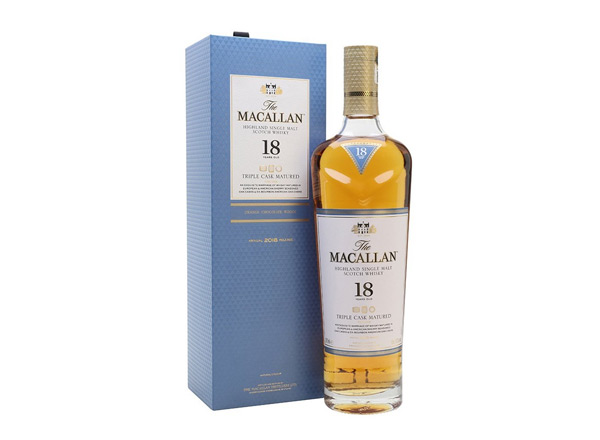 闲置回收麦卡伦18年黄金三桶威士忌Macallan洋酒收购