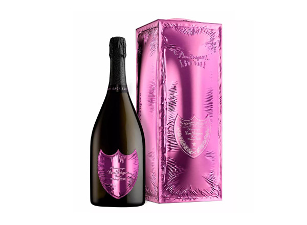 闲置香槟酒回收香槟王唐培里侬Dom Perignon Lady Gaga 粉红桃红香槟限量发光版礼盒香槟起泡酒