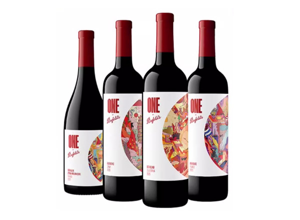 闲置回收奔富一号中国游龙飞鹤红酒Penfolds ONE奔富1号宁夏干红葡萄酒中国法国加州混酿行情价格