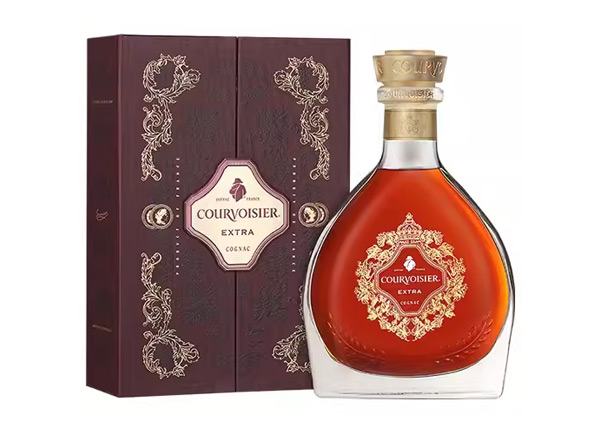 闲置回收拿破仑至尊EXTRA馥华诗干邑白兰地700ml礼盒装Courvoisier洋酒