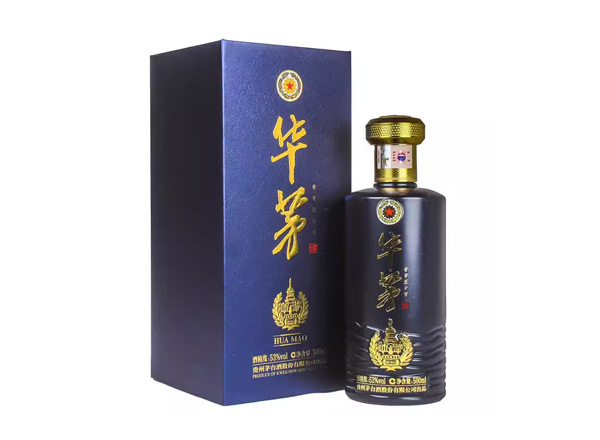 闲置回收茅台华茅蓝色瓶装华茅酒原箱收购