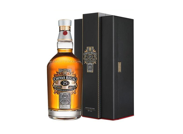 闲置Chivas芝华士25年回收芝华士威士忌礼盒Chivas Regal进口洋酒行货行情价格