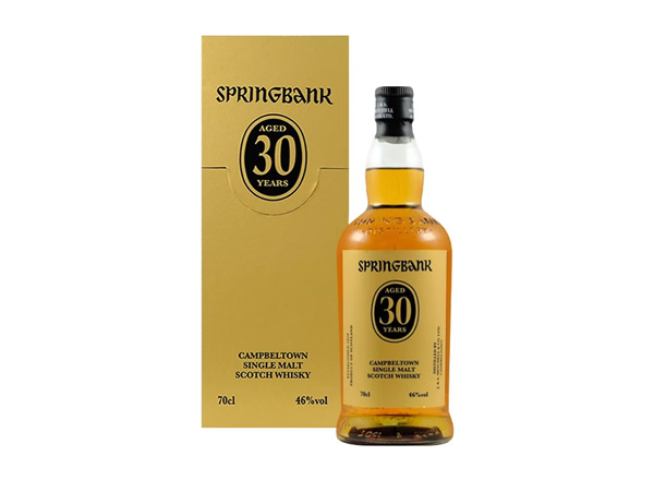 闲置Springbank回收云顶30年威士忌苏格兰坎贝尔镇单一麦芽威士忌洋酒700ml礼盒