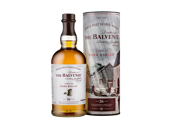 闲置苏格兰百富26年回收百富威士忌故事系列The Balvenie Aged 26 Years A Day of Dark Barley Single洋酒行情价格