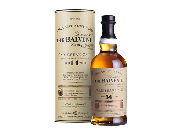 闲置百富14年回收百富威士忌加勒比桶陈酿The Balvenie Caribbean Cask洋酒上门收购行情价格