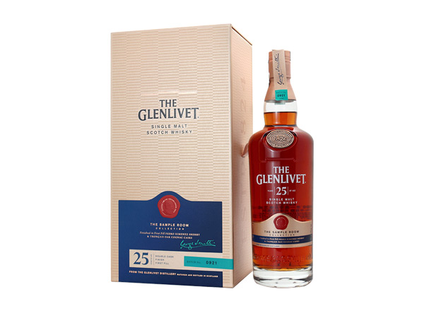 闲置The Glenlivet回收格兰威特25年苏格兰单一麦芽威士忌陈酿风味创造系列行情价格