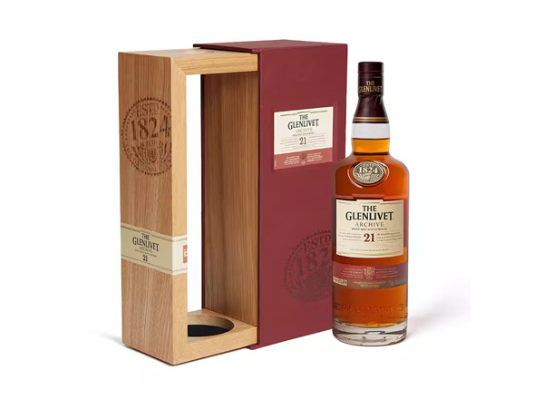 闲置上门收购格兰威特21年陈酿威士忌回收The Glenlivet Archive洋酒行情价格