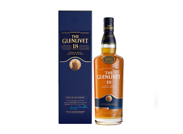 闲置回收格兰威特威士忌18年陈酿The Glenlivet进口洋酒礼盒上门收购价格行情价格