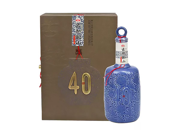 闲置古越龙山40年黄酒回收古越龙山四十年陈酿花雕酒行情价格