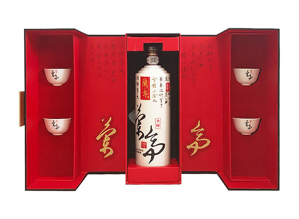 闲置会稽山黄酒回收大师兰亭三十年陈酿1L商务版礼盒装