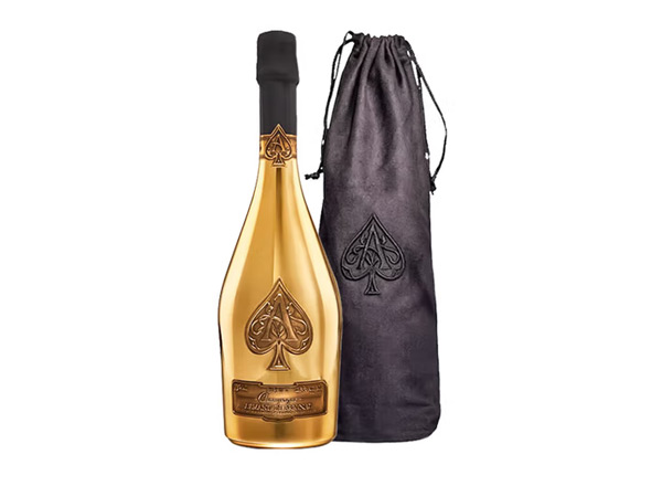 闲置黑桃A香槟回收黑桃A黄金香槟金色瓶Armand de Brignac Brut行情价格